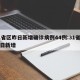 31省区昨日新增确诊病例44例:31省市昨日新增