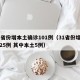 31省份增本土确诊101例（31省份增确诊25例 其中本土5例）
